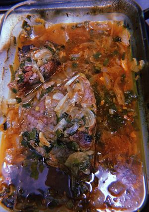 Una foto de Nalga al horno