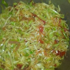 A picture of Steamed cabbage #weekely jikoni challange.
