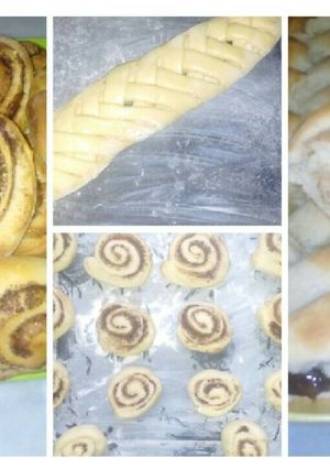 صورة لوصفة السينابون و فطيرة الشوكولا روووووعة 😍😍😍