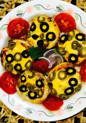 A picture of Egg Pizza Cups.