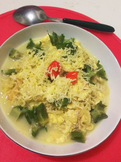 Foto resep Mie rebus kecipir keju