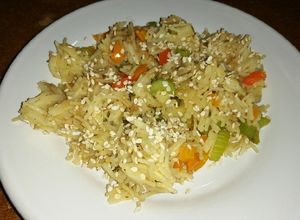 Una foto de Fideos en seco