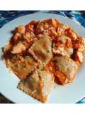 Ravioles de acelga y de harina integral🍝