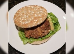 Una foto de Hamburguesa de atún