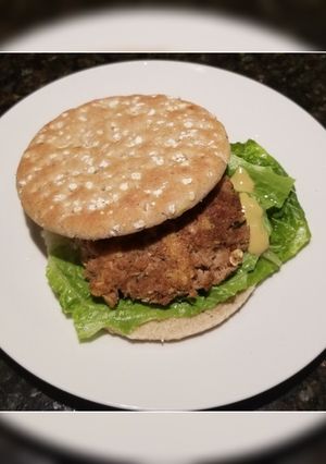 Una foto de Hamburguesa de atún
