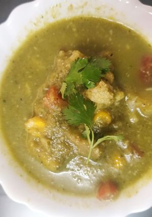 ग्रीन थाई करी (green thai curry recipe in Hindi) रेसिपी मुख्य फोटो