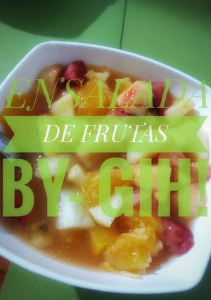 Una foto de Ensalada de frutas {Especial Fiestas}
