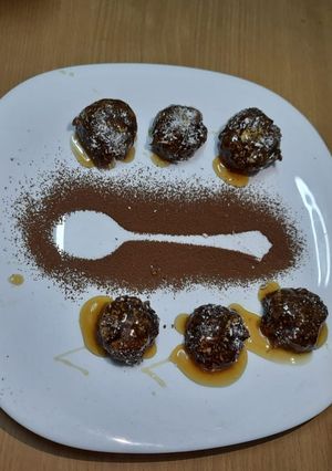 A picture of Choco dates energy coins.