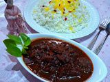 خورشت به با گردو