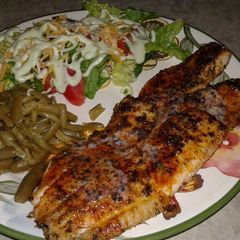 A picture of Blackened Tilapia.