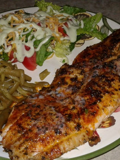 A picture of Blackened Tilapia.