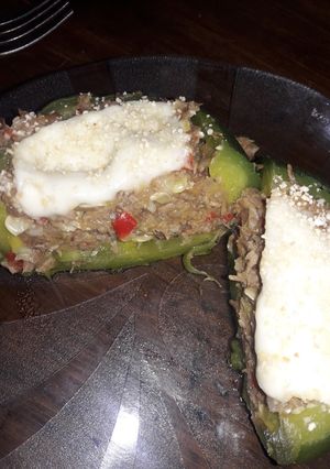 Una foto de Zapallitos rellenos
