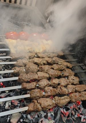 عکسی از دستور کباب چنجه