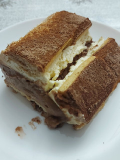 Una foto de Tarta de queso y nocilla
