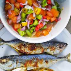 รูปของ Kembung Bakar Sambal Dabu-Dabu
