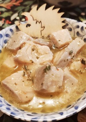 Une photo de Saumon mariné