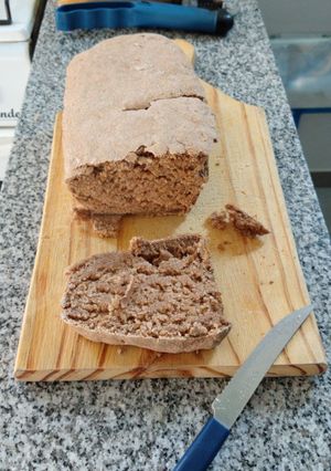 Una foto de Pan Integral VEGANO