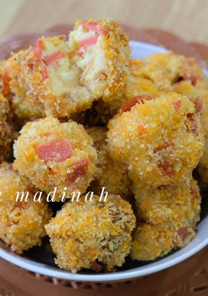 Foto resep Bola Roti Goreng Sosis