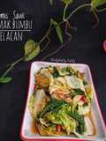 Tumis Sawi Siomak Bumbu Belacan