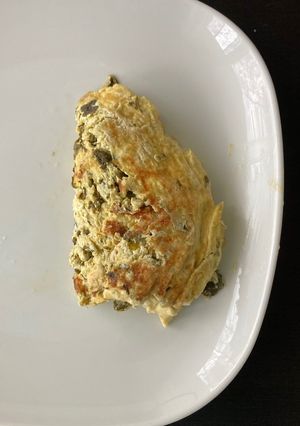 Une photo de Omelette à l’oseille