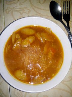 Foto resep Bihun kuah asam pedas