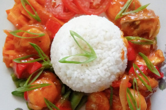 Anti Ribet, Membuat Ayam udang asam manis sederhana Anti Gagal