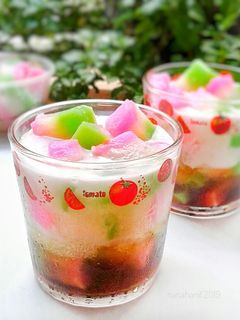 Foto resep Es selendang mayang