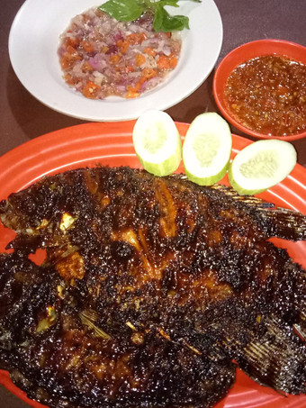 Anti Ribet, Membuat Gurame Bakar Madu dgn Sambal Matah Irit Anti Gagal