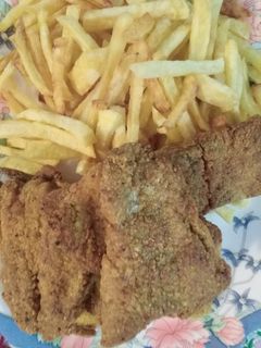 عکسی از دستور ماهی قزل آلا سوخاری