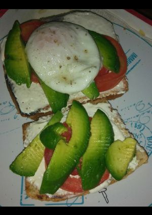 Una foto de Desayuno salado