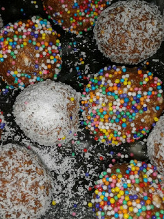 Una foto de Trufas de chocolate