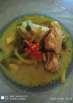 Foto resep Kare ayam with lontong sayur