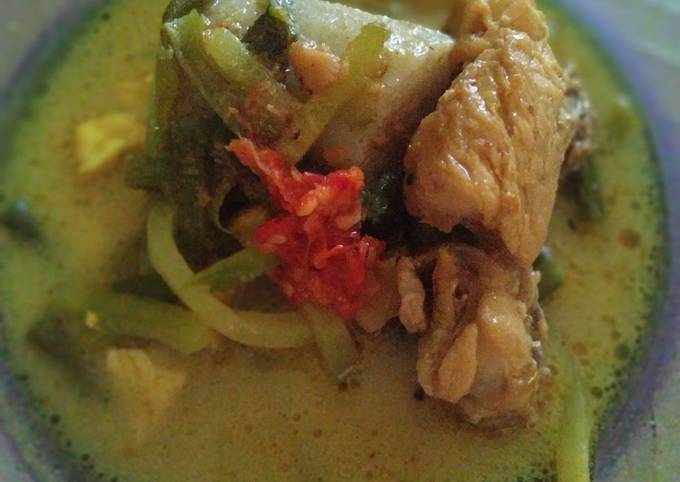Anti Ribet, Membuat Kare ayam with lontong sayur Ekonomis Untuk Jualan