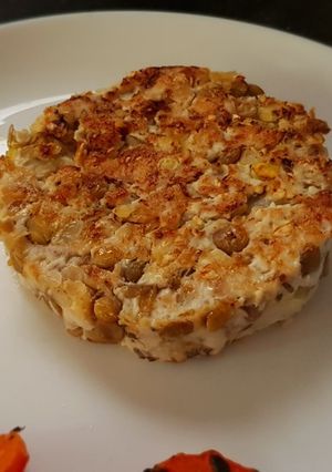 Una foto de Hamburguesa de pollo súper sana