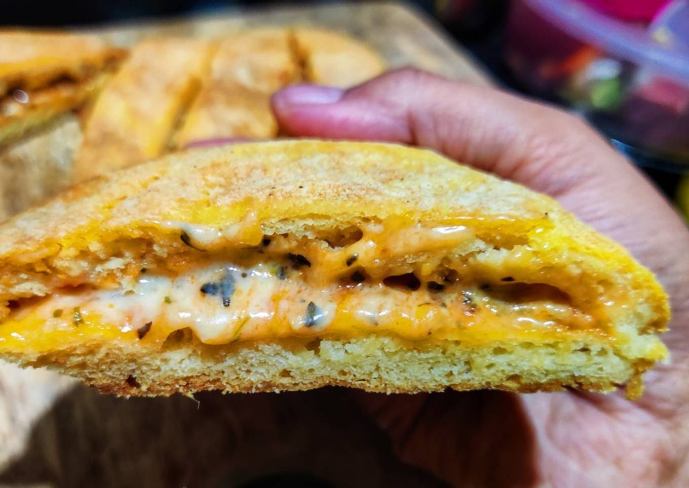 Calzone (without yeast)