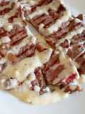 Lombata di vitello grigliata con fonduta Bimby