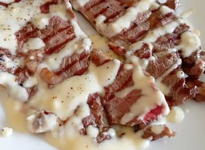 Foto di Lombata di vitello grigliata con fonduta Bimby