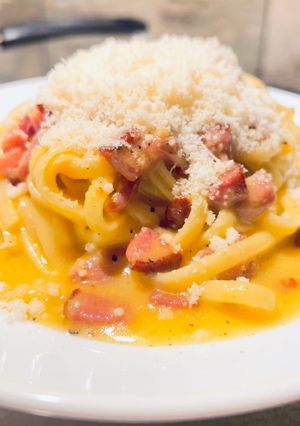 O poză a rețetei [Fel principal] Carbonara.