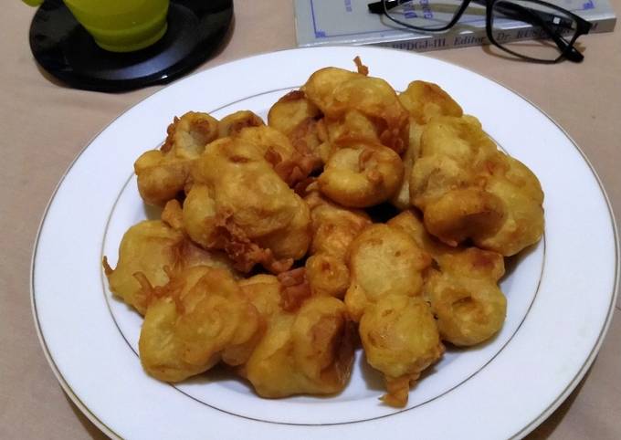 Pisang goreng madu ala bu Nanik