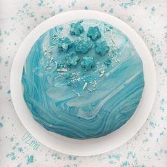 A picture of Mirror Glazed Cake.
