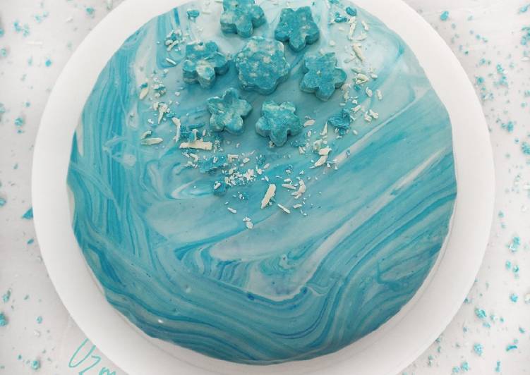 Mirror Glazed Cake