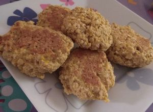Una foto de Galletas de avena y naranja light