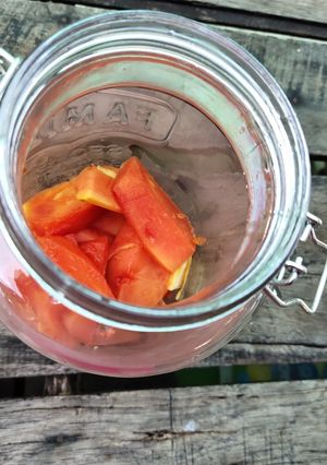 รูปของ นำ้ส้มสายชูมะละกอ (Papaya vinegar)