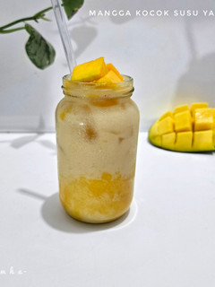 Foto resep Mangga Kocok Susu Yakult