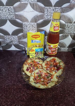 A picture of Maggi uttapam.