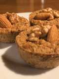 Muffin de avena, manzana y canela
