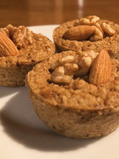 Una foto de Muffin de avena, manzana y canela