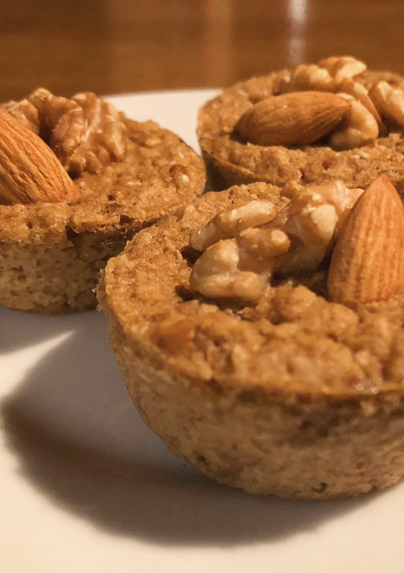 Una foto de Muffin de avena, manzana y canela