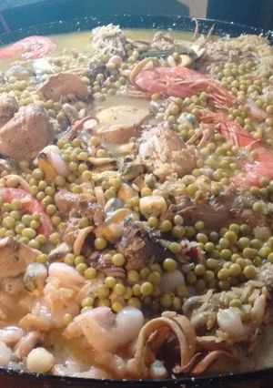 Una foto de Paella fácil