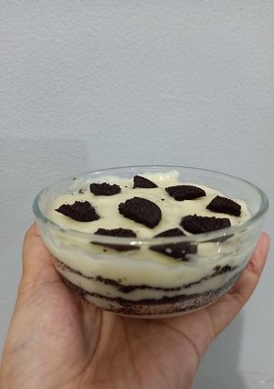 Foto resep Oreo cheesecake yummy creamy..
